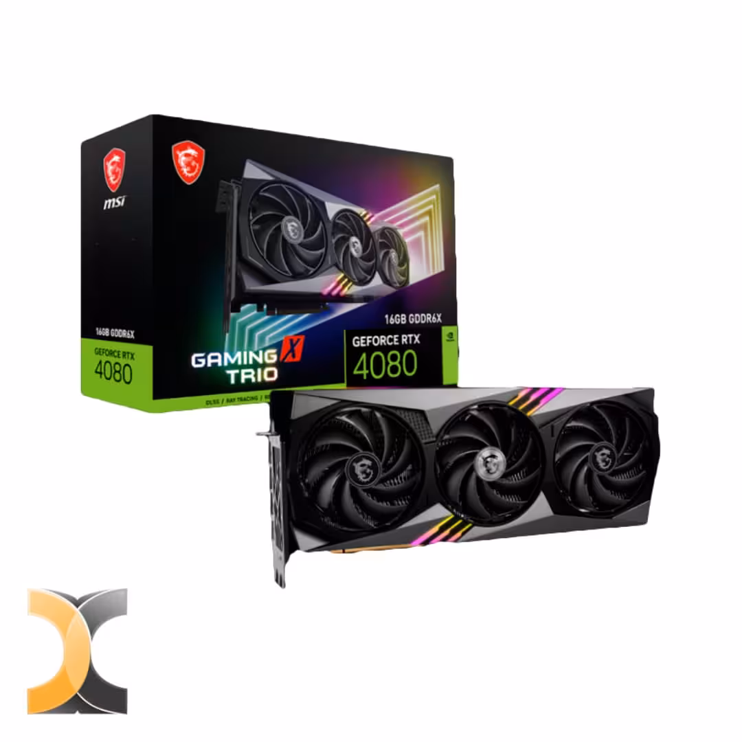 کارت گرافیک RTX 4080 GAMING X TRIO 16GB ام اس ای ا MSI RTX 4080 GAMING X TRIO 16GB - کامپیوترچی