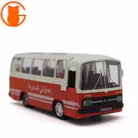 ماکت اتوبوس ایران پیما 3384 قرمز مقیاس 1:72