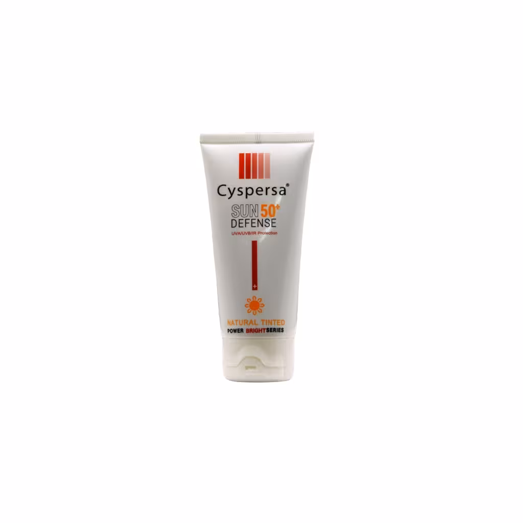 کرم ضد آفتاب روشن کننده بژ طبیعی سیسپرسا (SPF50)
