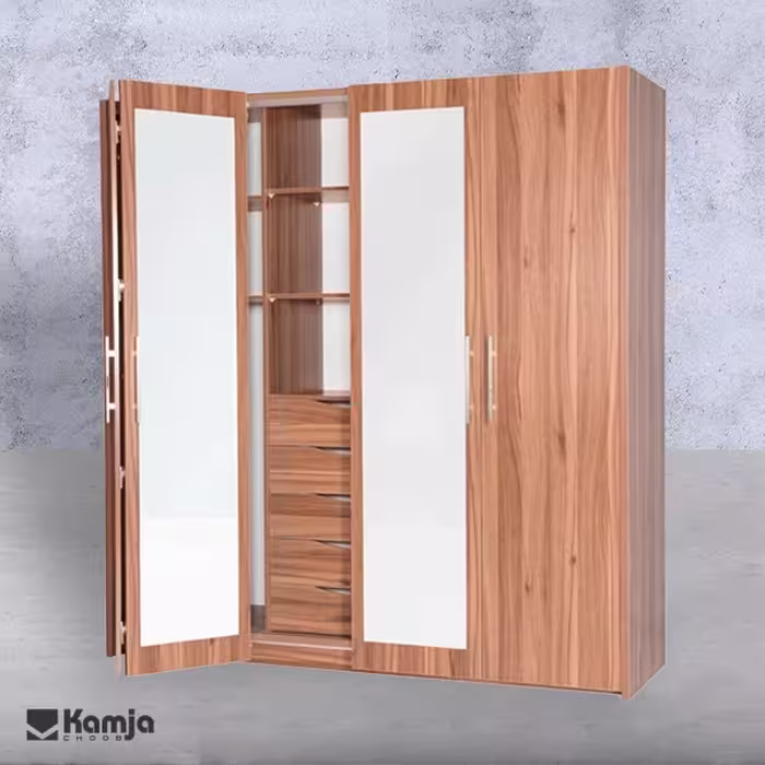 کمد لباس چهار درب کشویی