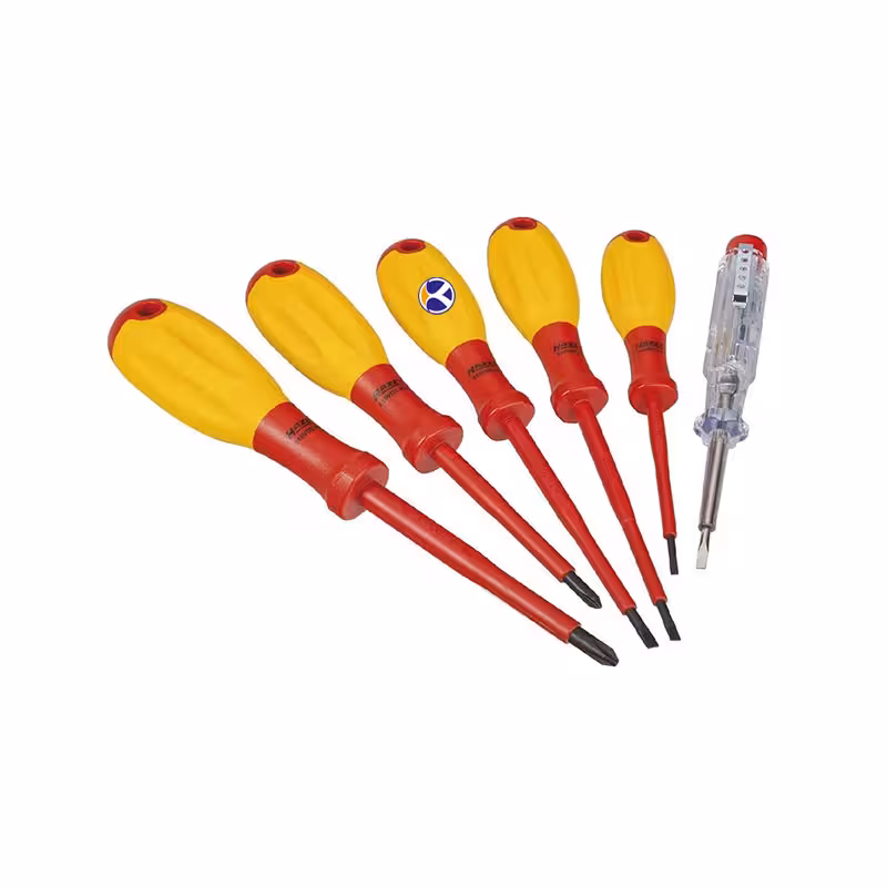 مجموعه 6 عددی پیچ گوشتی فشار قوی مدل 810/6-VDE هازت
