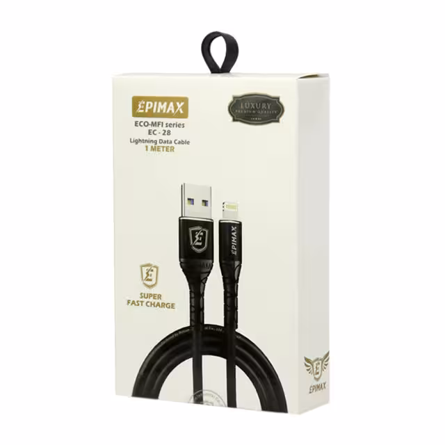 کابل آیفونی فست شارژ 5A اپی مکس مدل EC_28