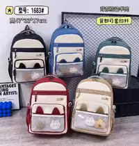 کوله وارداتی کد BB1683 رنگ مشکی سایز cm47*33*17