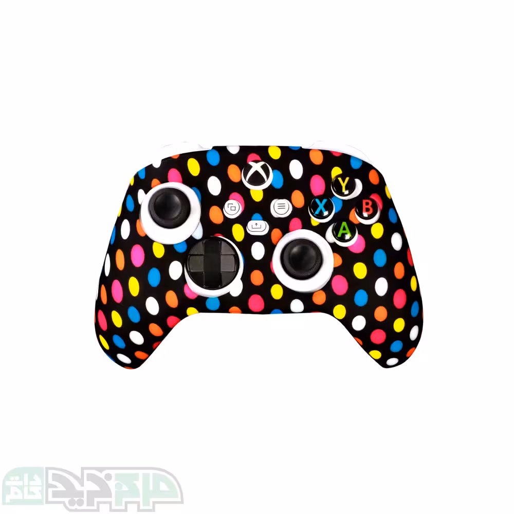 کاور دسته ایکس باکس طرح دایره های رنگی