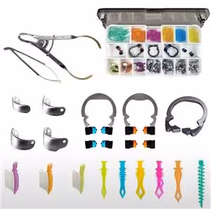 کیت سکشنال ماتریکس 30 عدد سکشنال   یک عدد کلمپ (6 سایز)