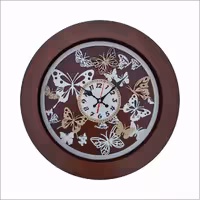 ساعت دیواری چوبی مدل رویال کد Cks622