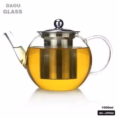 قوری پیرکس صافی دار استیل