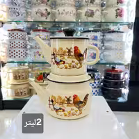 کتری و قوری لعابی روسیه