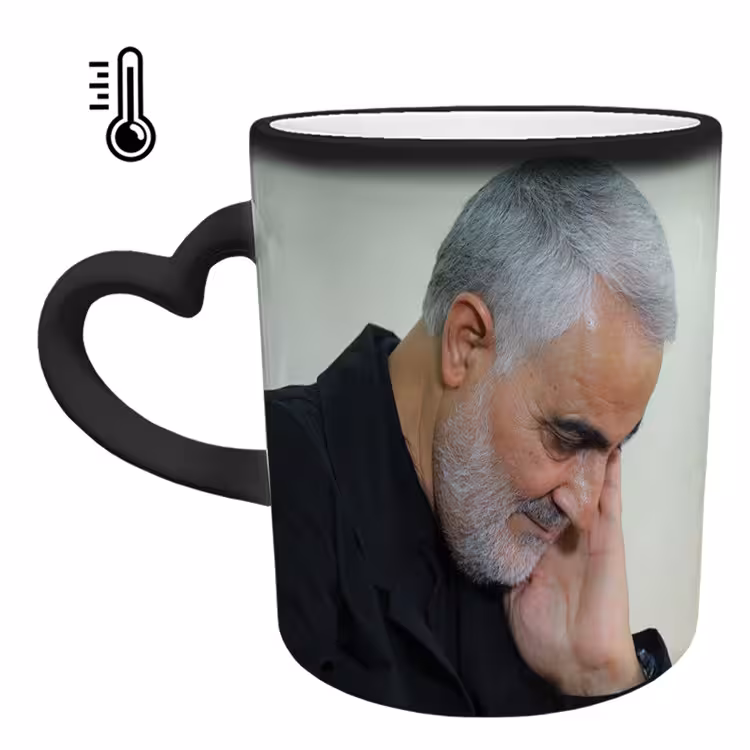 خرید ماگ-لیوان حرارتی  دسته ساده  سردار سلیمانی کد 22