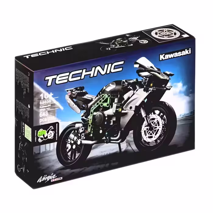 ساختنی 643 تکه طرح موتور کاوازاکی مدل TECHNIC کد 88035