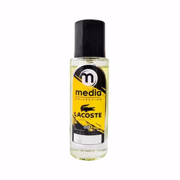 عطر مدیا لاگوست زرد 35 میل مردانه Lacoste