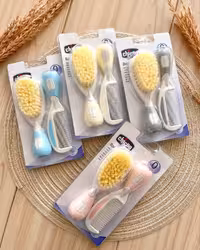 لوازم سیسمونی شانه و برس نوزادی