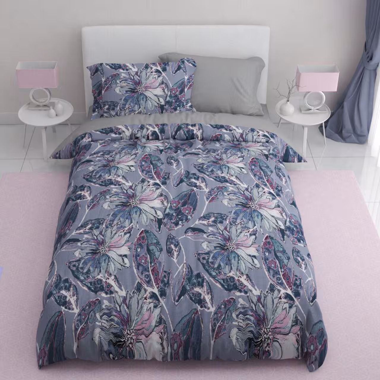 سرویس لحاف روتختی ترکسان یک نفره 4 تیکه کد D215