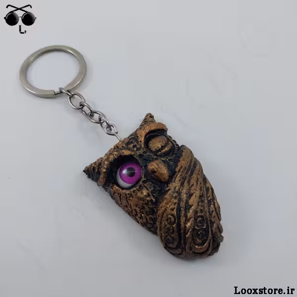جاکلیدی فانتزی طرح جغد یک چشم
