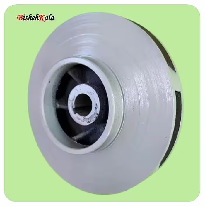 پروانه چدنی 3 اینچ راست دور گروه صنعتی بهرام BMP مدل P35 کد(1)