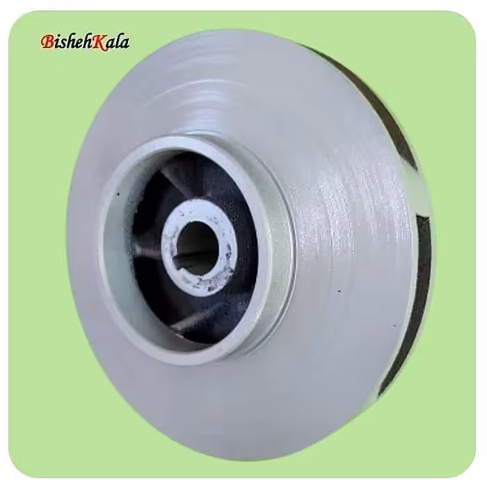 پروانه چدنی 3 اینچ راست دور گروه صنعتی بهرام BMP مدل P35 کد(1)