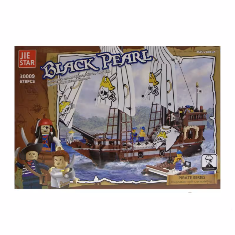 لگو کشتی دزدان دریایی 678 قطعه