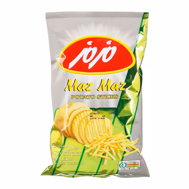 چیپس خلالی مزمز 180 گرمی