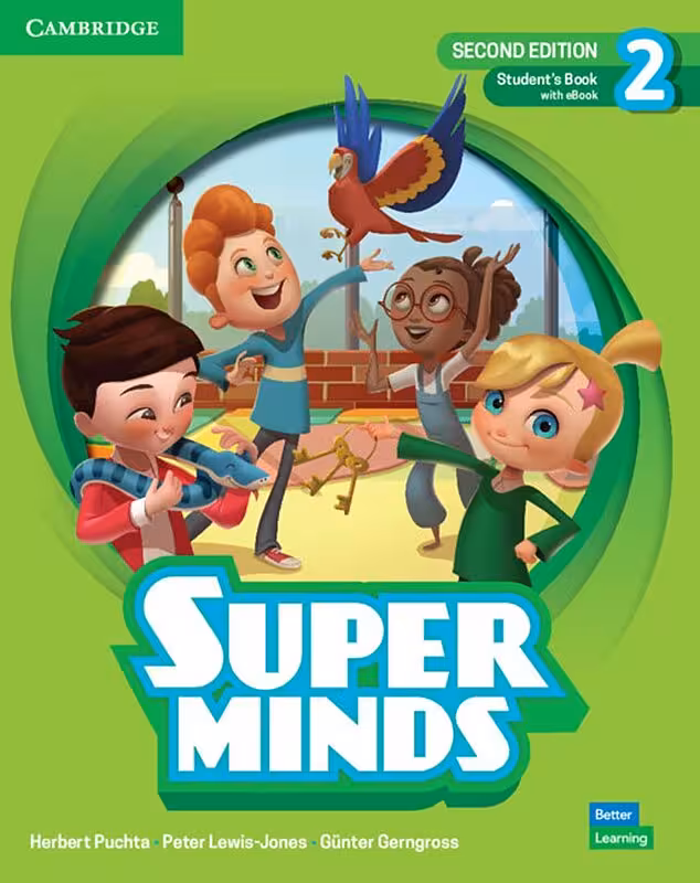 کتاب انگلیسی کودکان Super Minds 2 (2nd) SB WB DVD کتاب سوپر مایندز ویرایش دوم