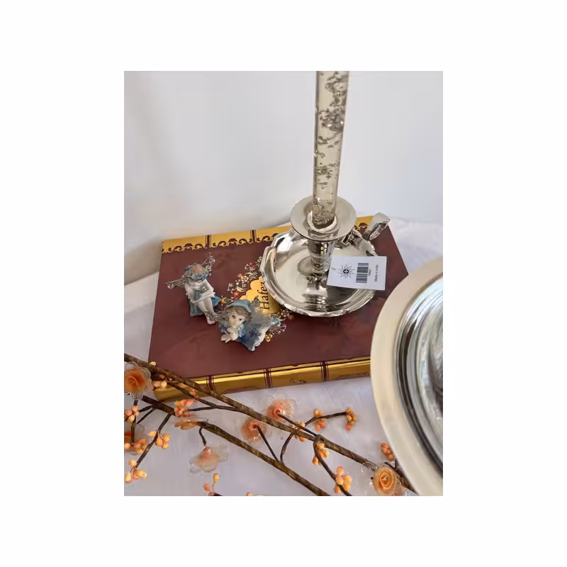 شمعدان انگشتی استیل 16527