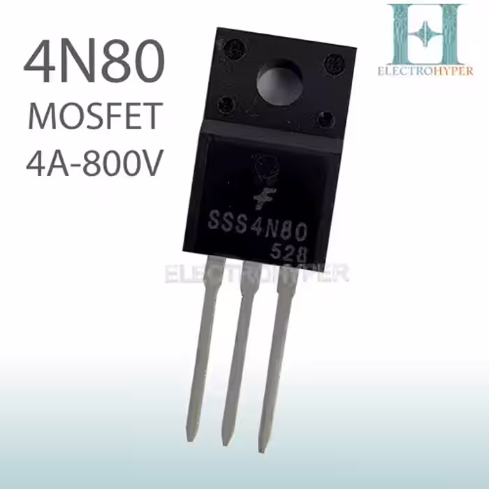 Transistor MOSFET4N80