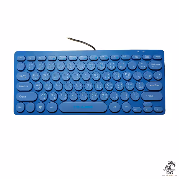 مینی کیبورد سیم دار mikuso 003