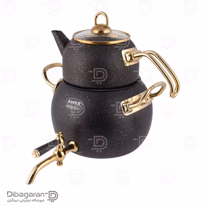 کتری قوری گرانیتی ریور کد 5862