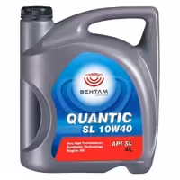 روغن موتور خودرو بهتام روانکاو مدل Quantic Sl-10W40 حجم 4 لیتر