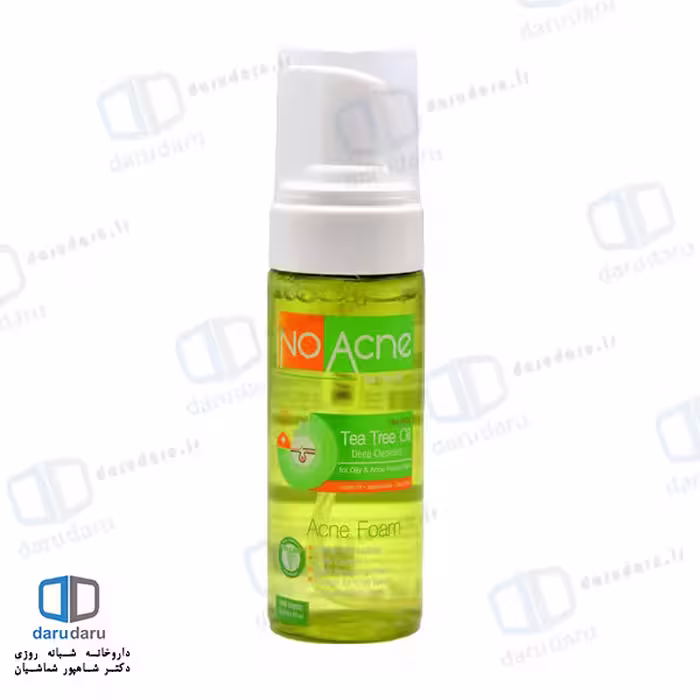 فوم شستشو صورت مدل tea tree نوآکنه