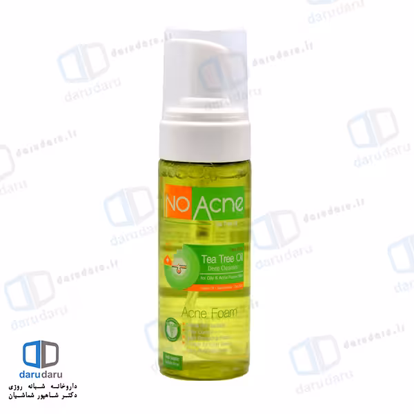 فوم شستشو صورت مدل tea tree نوآکنه