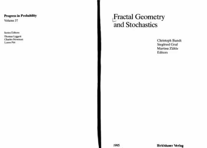 خرید و دانلود نسخه کامل کتاب Fractal Geometry and Stochastics
