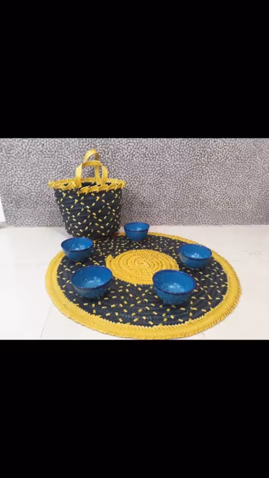 سفره مجلسی حصیری کد 102542