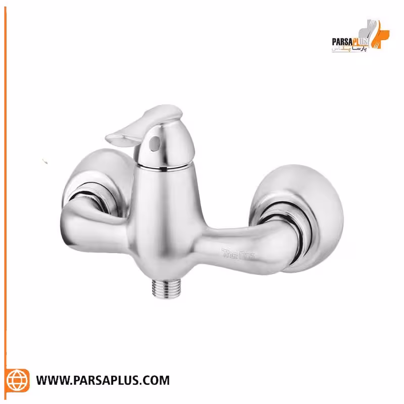 شیر توالت دوان رامه کروم مات