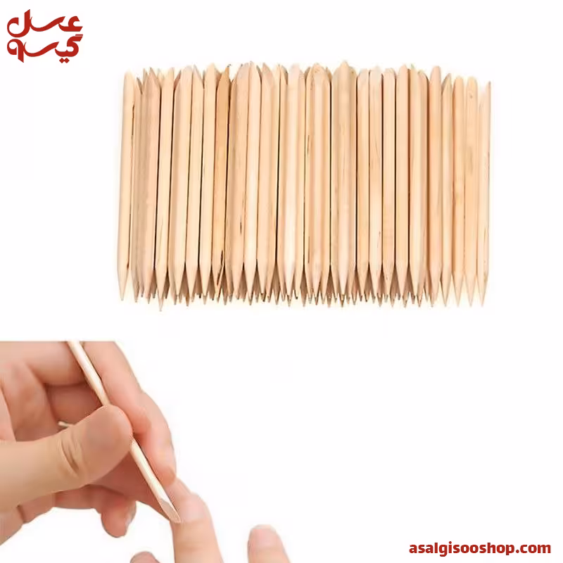 عقب زن چوبی 100 عددی 8 سانتی-کد1350