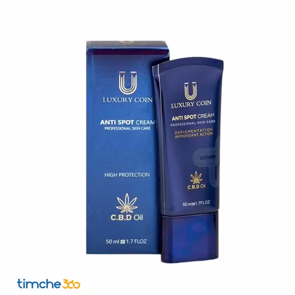 کرم ضد لک لاکچری کوین مناسب انواع پوست حجم 50 میلی لیتر