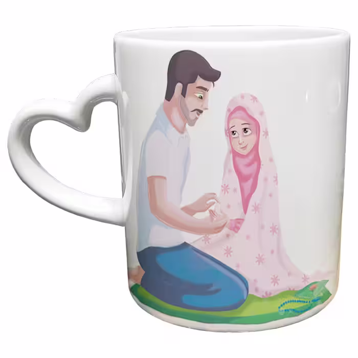 خرید ماگ-لیوان  دسته ساده  عاشقانه کد 265