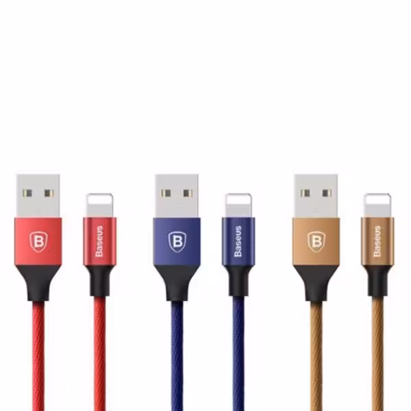 کابل تبدیل USB به لایتنینگ باسئوس  طول 3 متر مدل CALYW-C