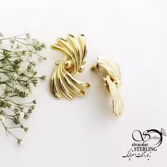 گوشواره مجلسی طرح طلا کد 18931