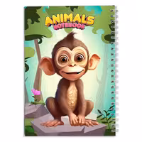 دفتر مشق میمون