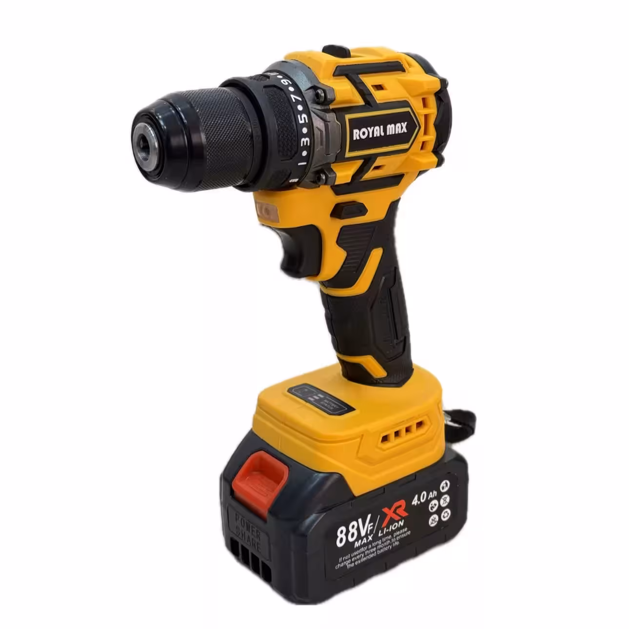 دریل پیچ گوشتی شارژی براشلس رویال مکس مدل BRSH88V مجموعه 50 عددی