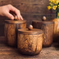 بانکه چوبی گردو کد 1083
