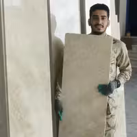 سنگ تراورتن آبگرم محلات مدل سوپر پلاس . بهترین سنگ ساختمانی تراورتن travertine کارخانه سنگ تراورتن کد TS 0003