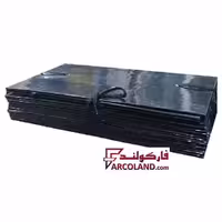 زونکن بند دار بایگانی مشکی بسته 10 عددی | پوشه (کارتن) بنددار