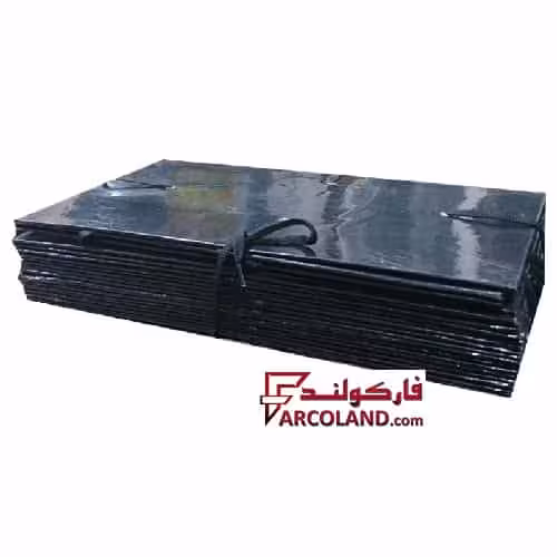 زونکن بند دار بایگانی مشکی بسته 10 عددی | پوشه (کارتن) بنددار