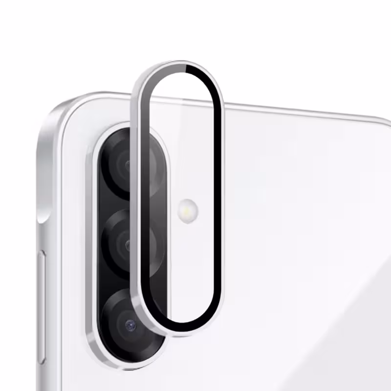 محافظ لنز دوربین Samsung Galaxy A26 رینگی مدل شیشه ای آلومینیومی