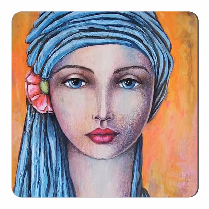 مگنت طرح بانوی شرقی کد wmg293