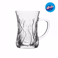 استکان ایرنا مدل گرس بید بسته 6 عددی