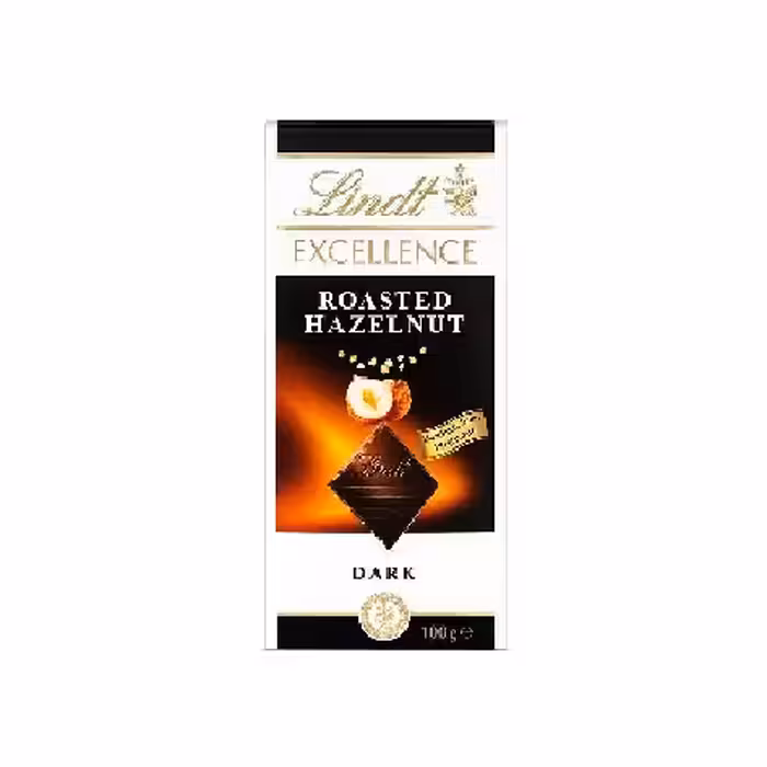 شکلات تلخ با طعم فندق لینت Lindt