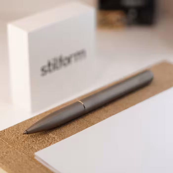 خودکار تیتانیومی استیل فرم پن تیتانیوم مات STILFORM Titanium PEN BP titanium matte