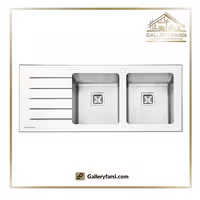 سینک پرنیان استیل توکار مدل PS-4106w